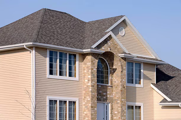 A gutter installed in Springfield MO.